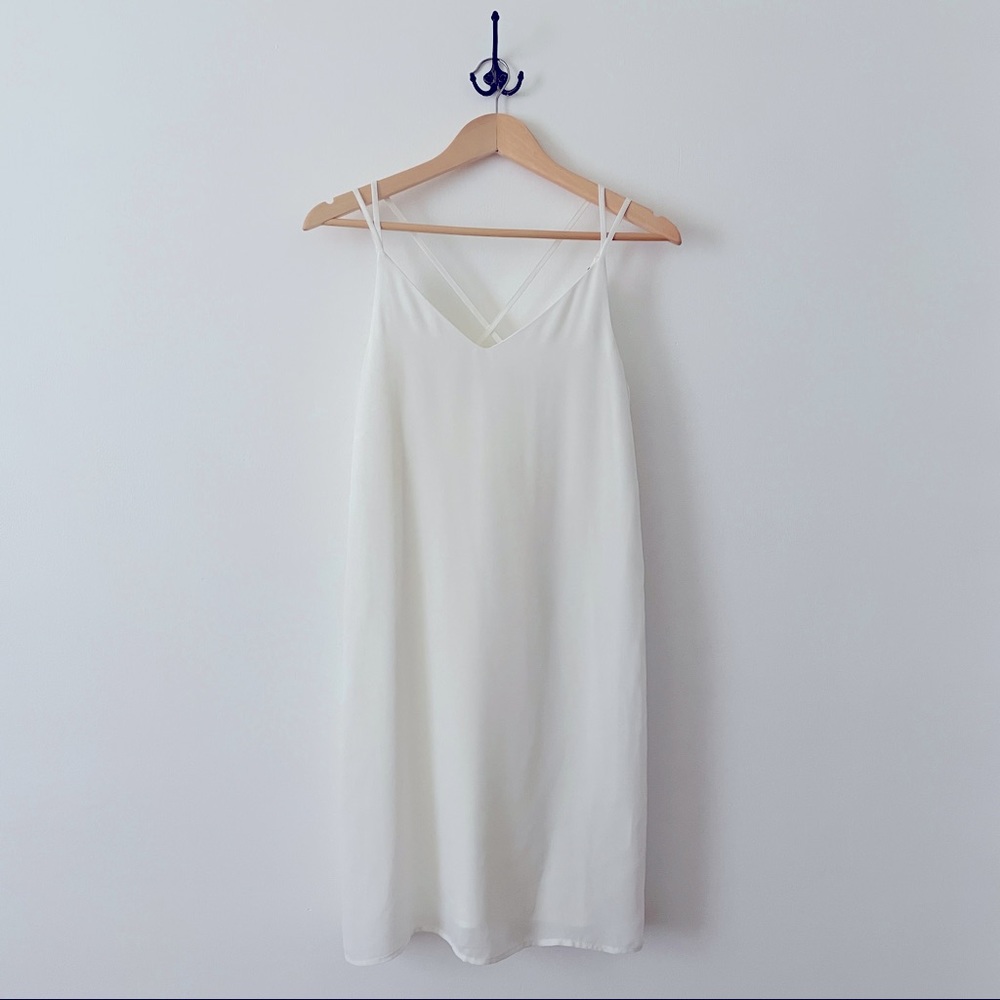 Fully lined slip style dress